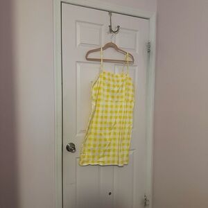 NWT Yellow💛 Gingham dress